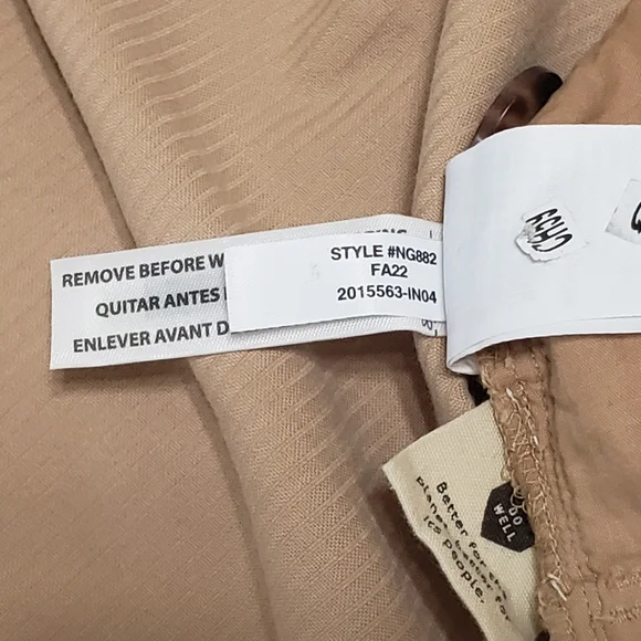 Madewell Corduroy Kentwood Oversized Shirt Tail Jacket Shacket Large Tan Pockets - Picture 10 of 14